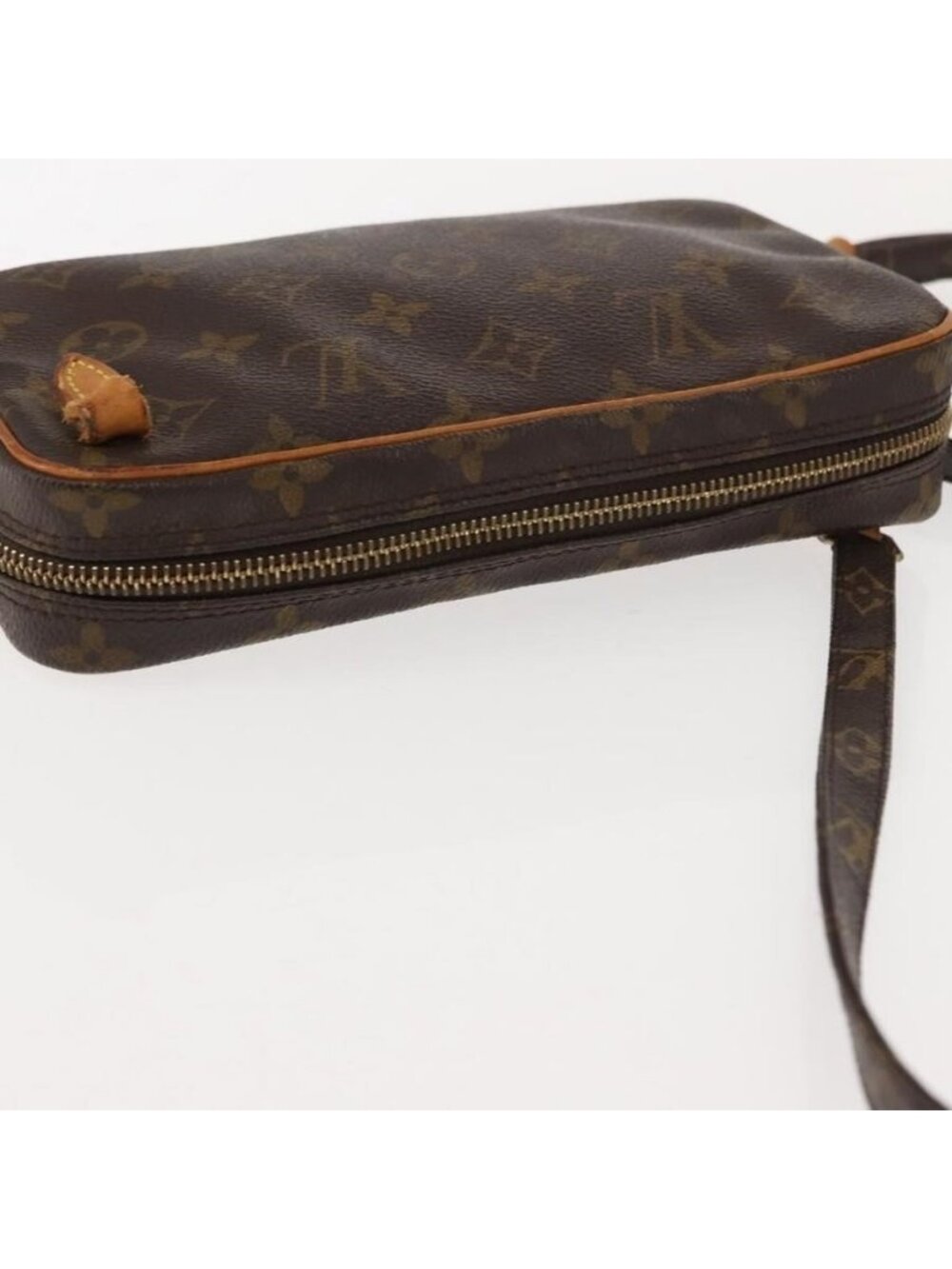 Authentic LOUIS VUITTON Monogram Marly Bandouliere Shoulder Bag M51828 LV - Picture 13 of 16